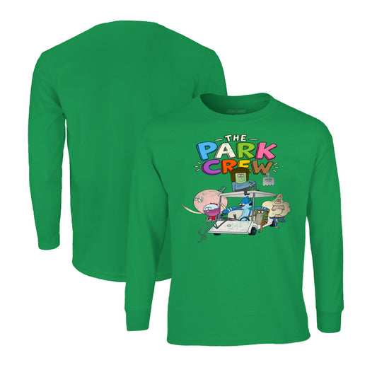Regular Show Long Sleeve T-Shirt in Kelly Green