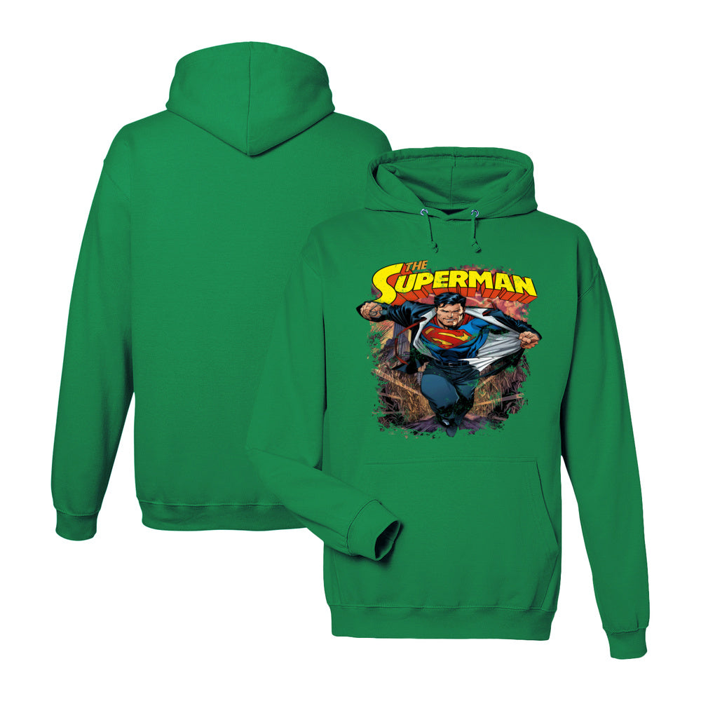 Superman Breaking Through Hoodie