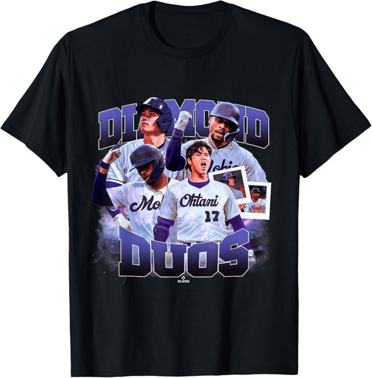 Mookie Betts & Shohei Ohtani | LA Duos | MLBDDUO4002 T-Shirt