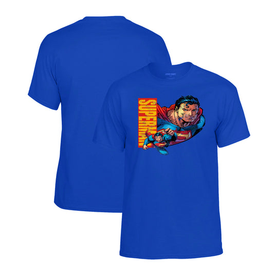 Superman T-Shirt in Royal Blue