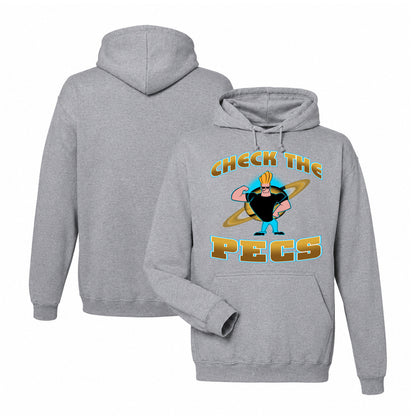 Johnny Bravo Hoodie in Graphite Heather