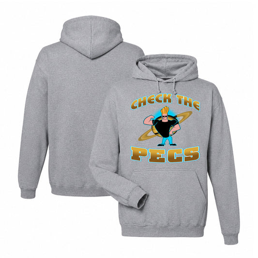 Johnny Bravo Hoodie in Graphite Heather