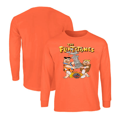 The Flintstones Stone Age Car Long Sleeve T-Shirt