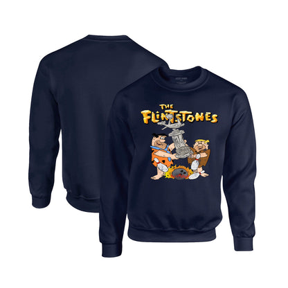 The Flintstones Crewneck Sweatshirt in Navy