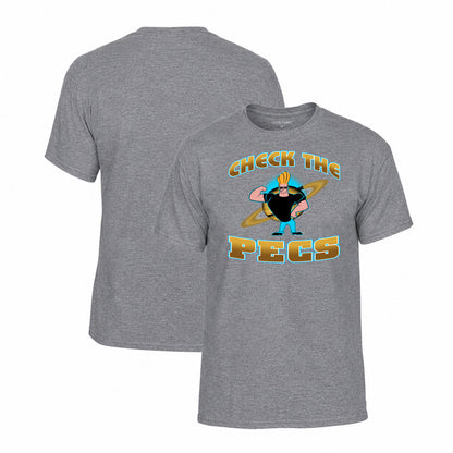Johnny Bravo T-Shirt in Graphite Heather