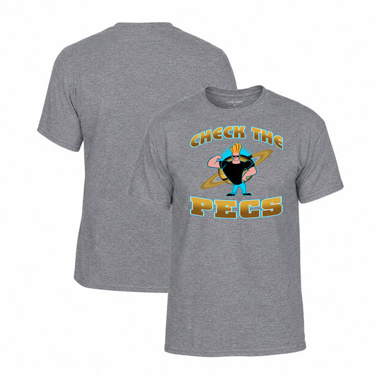 Johnny Bravo T-Shirt in Graphite Heather