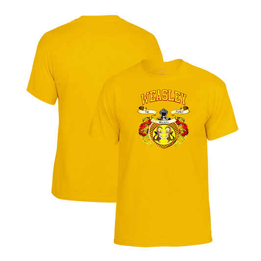 Harry Potter T-Shirt in Athletic Gold
