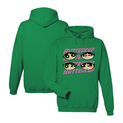 Powerpuff Girls Hoodie in Kelly Green