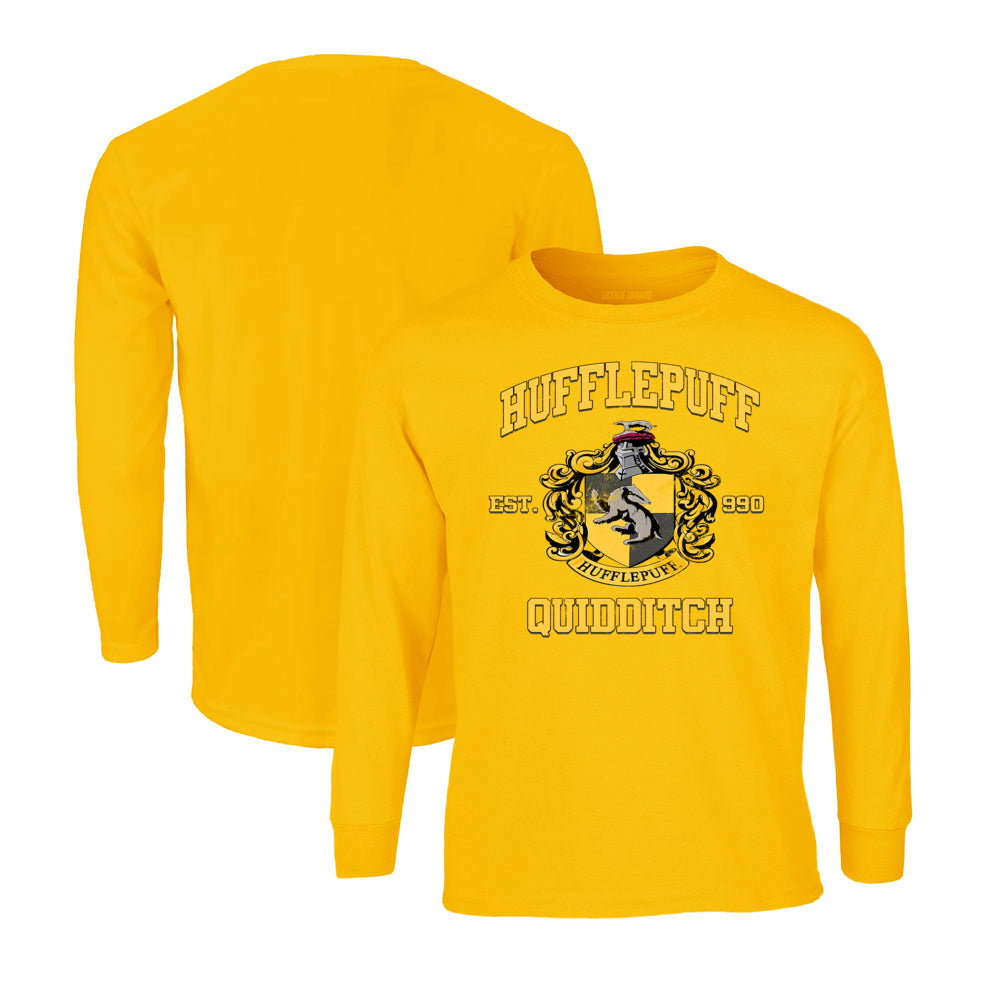 Harry Potter Long Sleeve T-Shirt in Athletic Gold