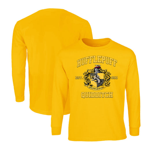 Harry Potter Long Sleeve T-Shirt in Athletic Gold