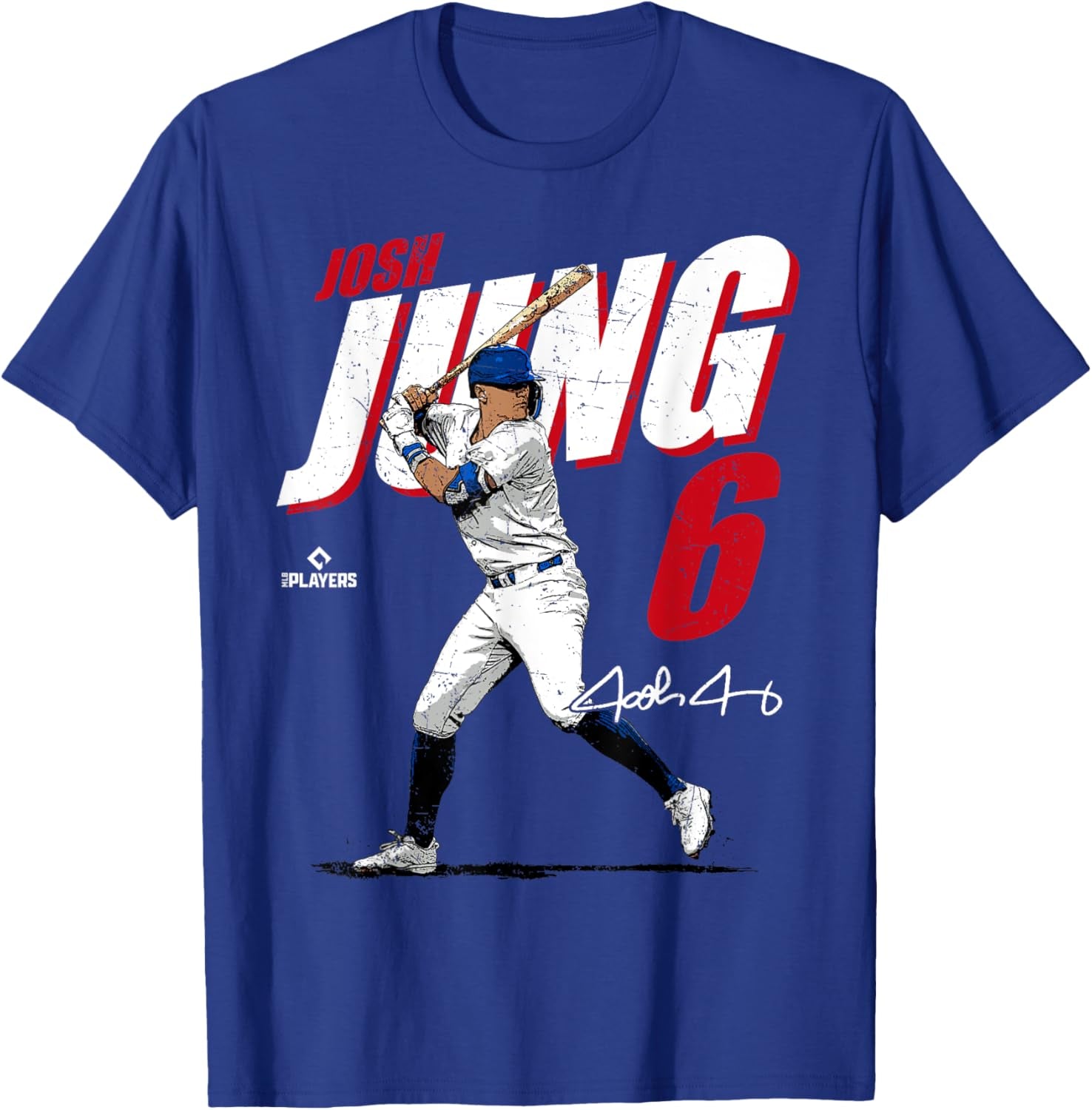 Josh Jung | Texas Baseball Players | MLBJOJ3001 T-Shirt