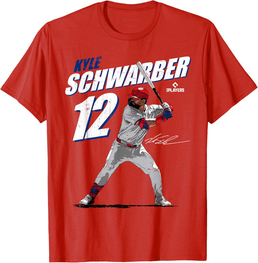 Kyle Schwarber | Philadelphia Baseball Players | MLBSWB3001 T-Shirt