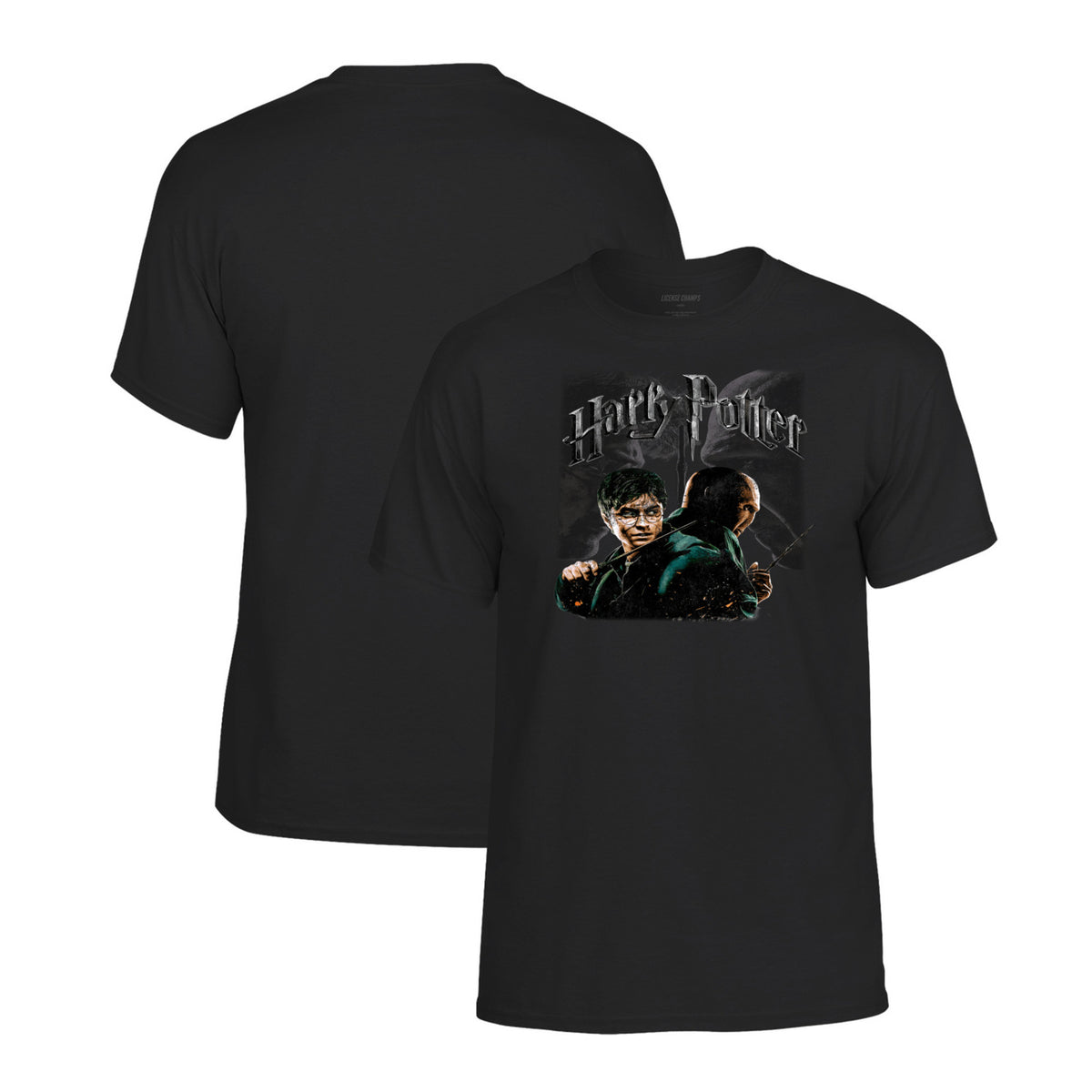 Harry Potter Deathly Hallows T-Shirt in Black
