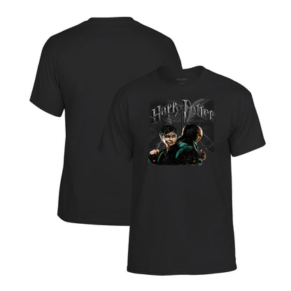 Harry Potter Deathly Hallows T-Shirt in Black