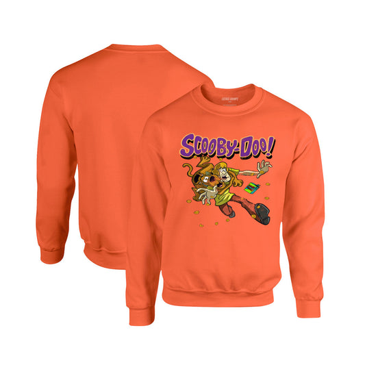 Scooby-Doo Crewneck Sweatshirt in Orange