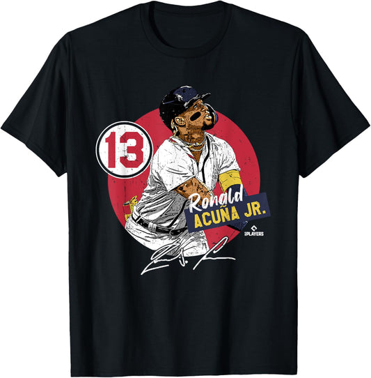 Ronald Acuna Jr. | Atlanta Baseball MLB Players | MLBRAC3002 T-Shirt