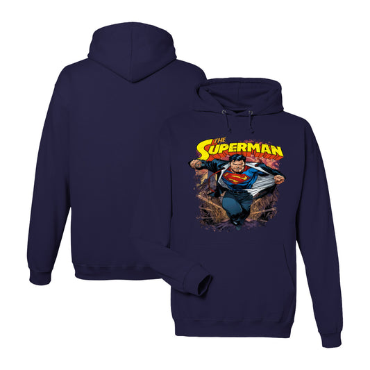 Superman Hoodie in Navy