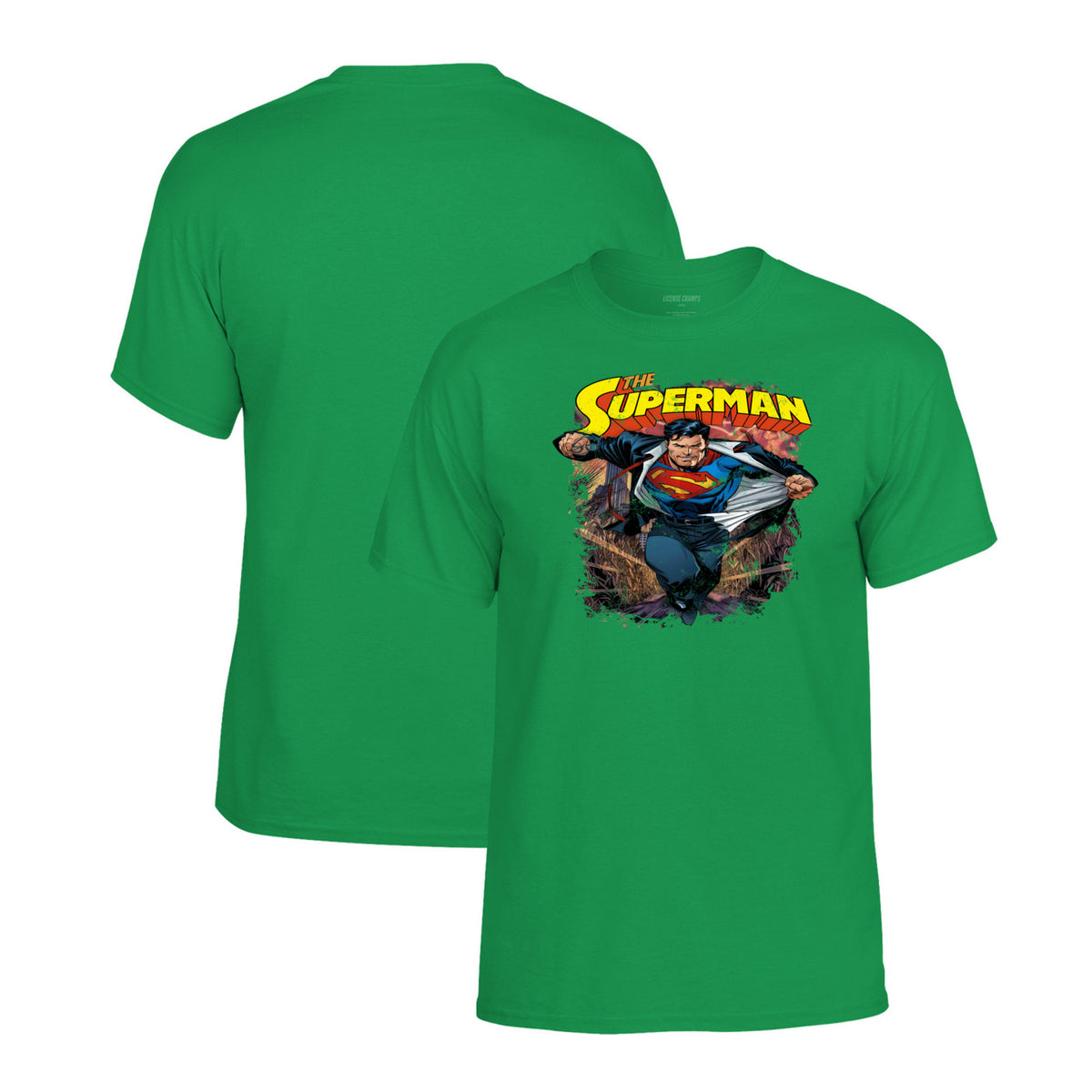 Superman T-Shirt in Green