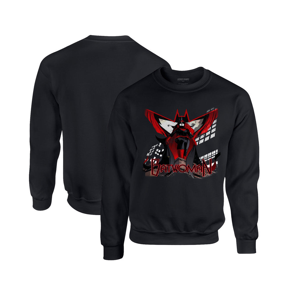 Batwoman Crewneck Sweatshirt in Black