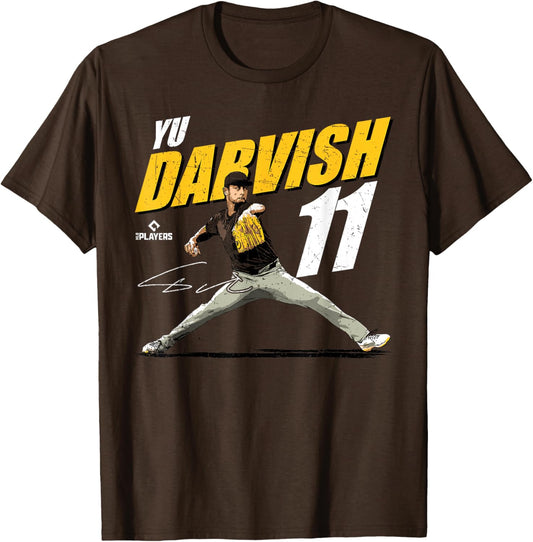 Yu Darvish | San Diego Baseball Players | MLBYDH3001 T-Shirt