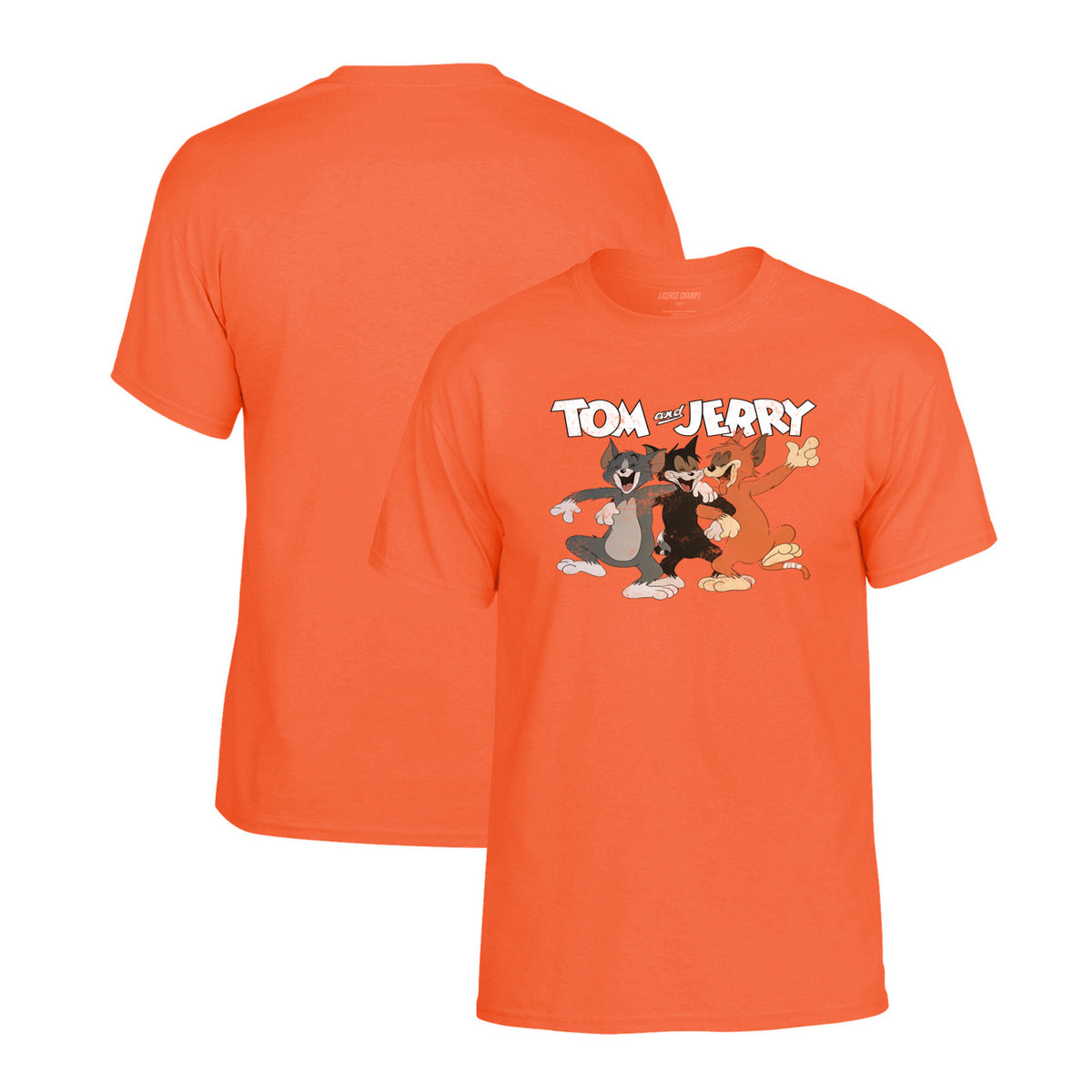 Tom and Jerry T-Shirt in Orange