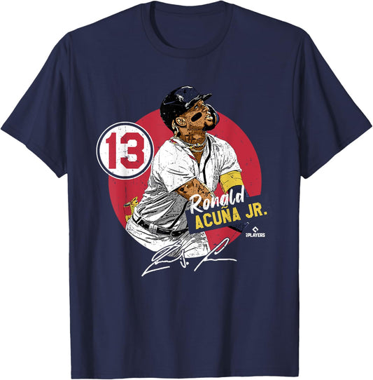 Ronald Acuna Jr. | Atlanta Baseball MLB Players | MLBRAC3002 T-Shirt