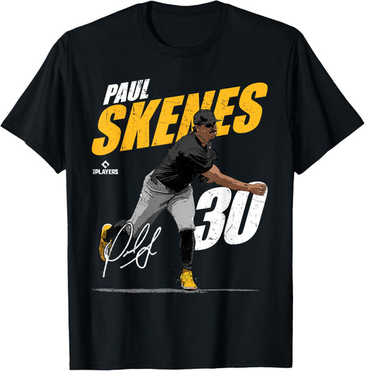 Paul Skenes | Pittsburgh Baseball Players | MLBPSK3001 T-Shirt