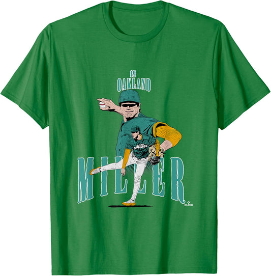 Mason Miller | Oakland Baseball Players | MLBMMIL3002 T-Shirt