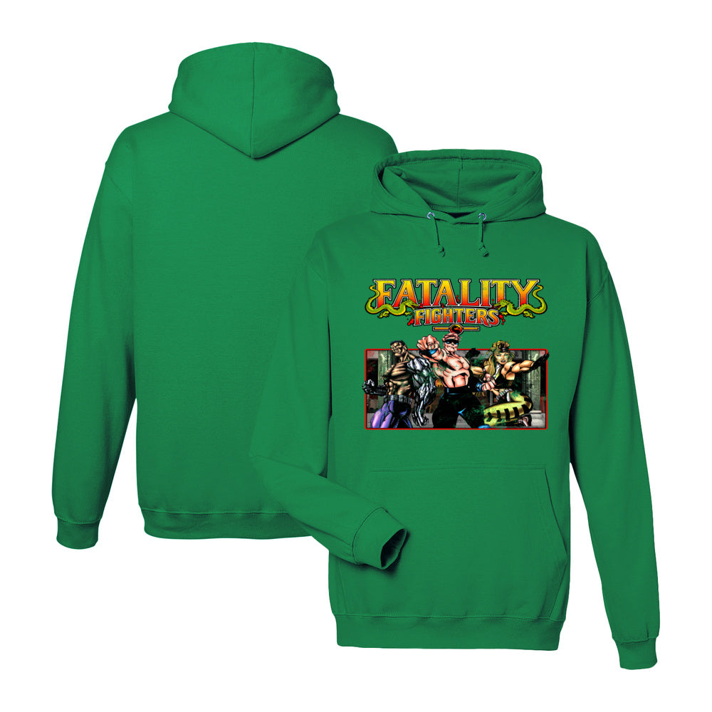 Mortal Kombat Hoodie in Kelly Green