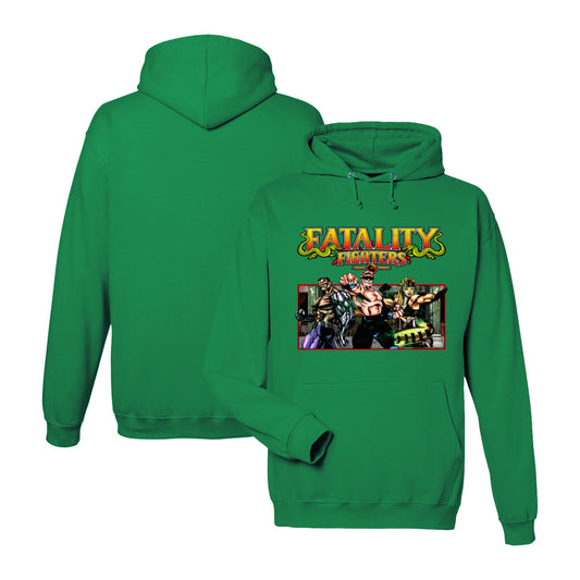 Mortal Kombat Hoodie in Kelly Green