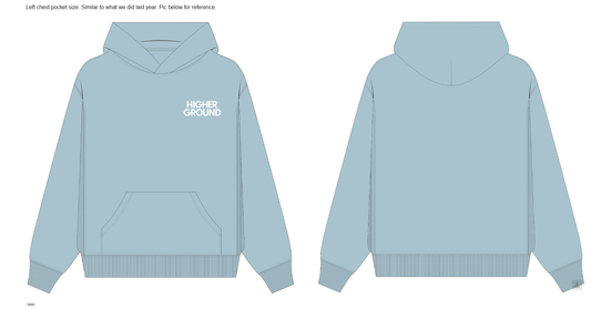 Higher Ground | Hooded Sweatshirt