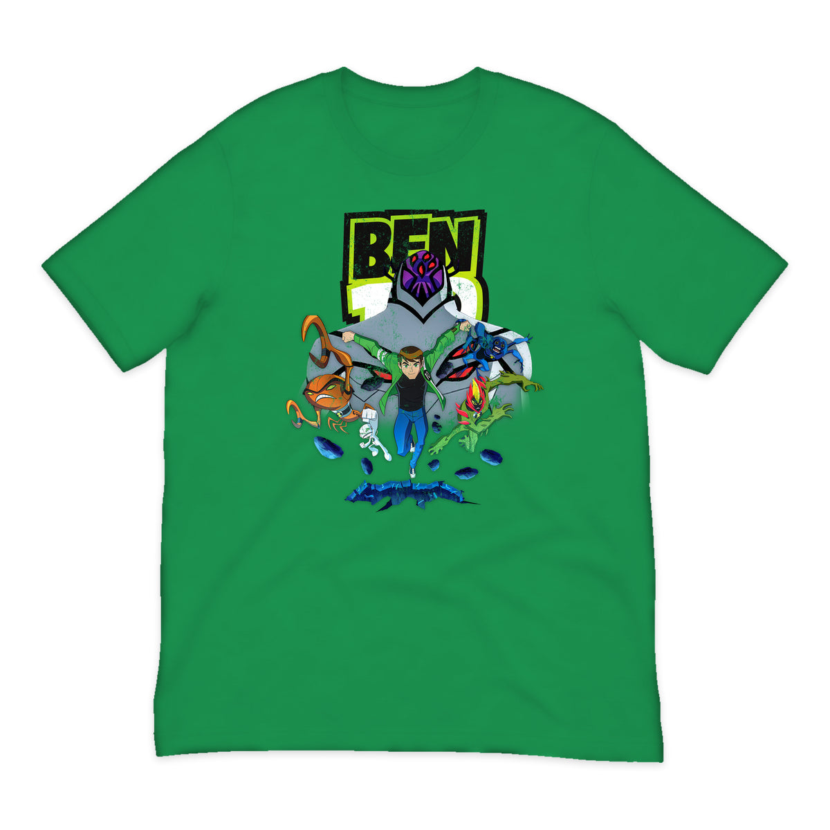 Ben 10 Alien Force Hero T-Shirt in Bright Green