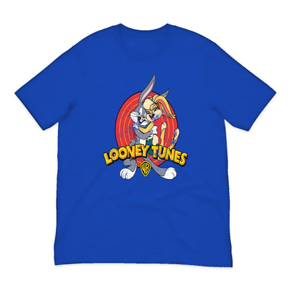 Looney Tunes Bugs and Lola T-Shirt in Royal Blue