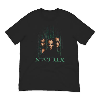 The Matrix Trio Portrait T-Shirt in Black