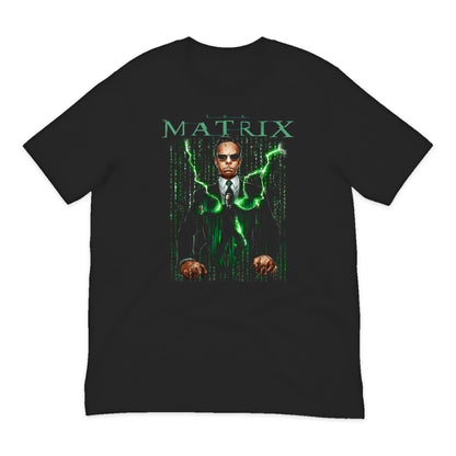 The Matrix Morpheus Lightning T-Shirt in Black