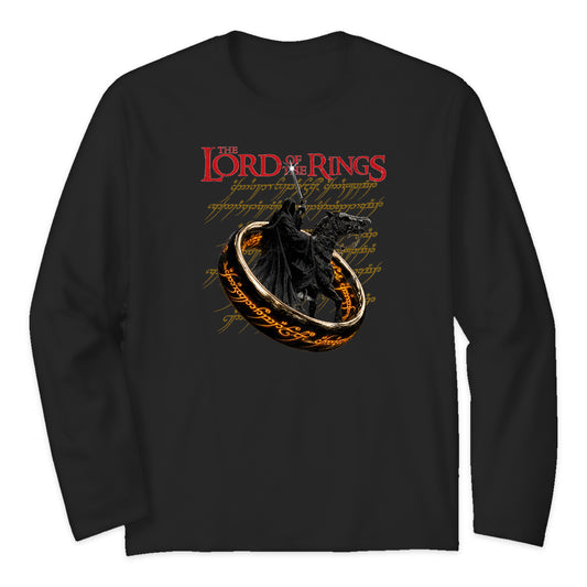 Lord of the Rings Ringwraith Long Sleeve T-Shirt in Black