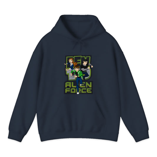 Ben 10 Alien Force Team Hoodie in Navy