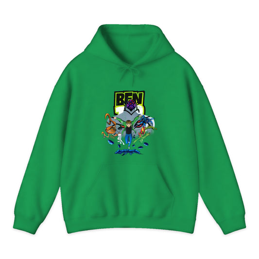 Ben 10 Alien Force Hero Hoodie in Bright Green