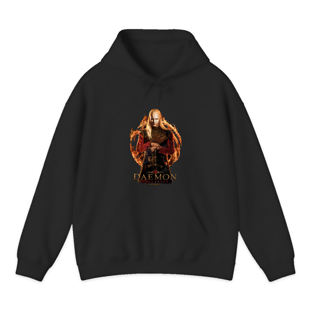 House of the Dragon Daemon Hoodie in Black