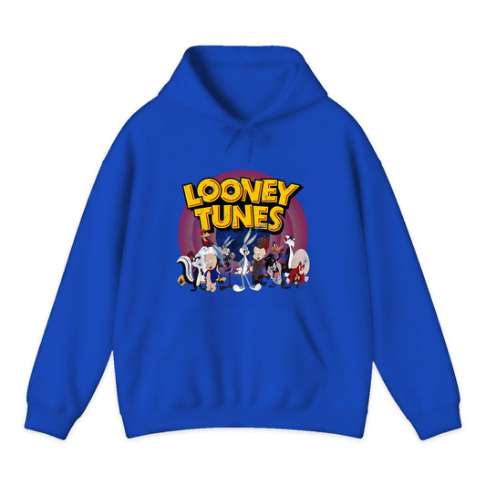 Looney Tunes Cast Logo Hoodie in Royal Blue