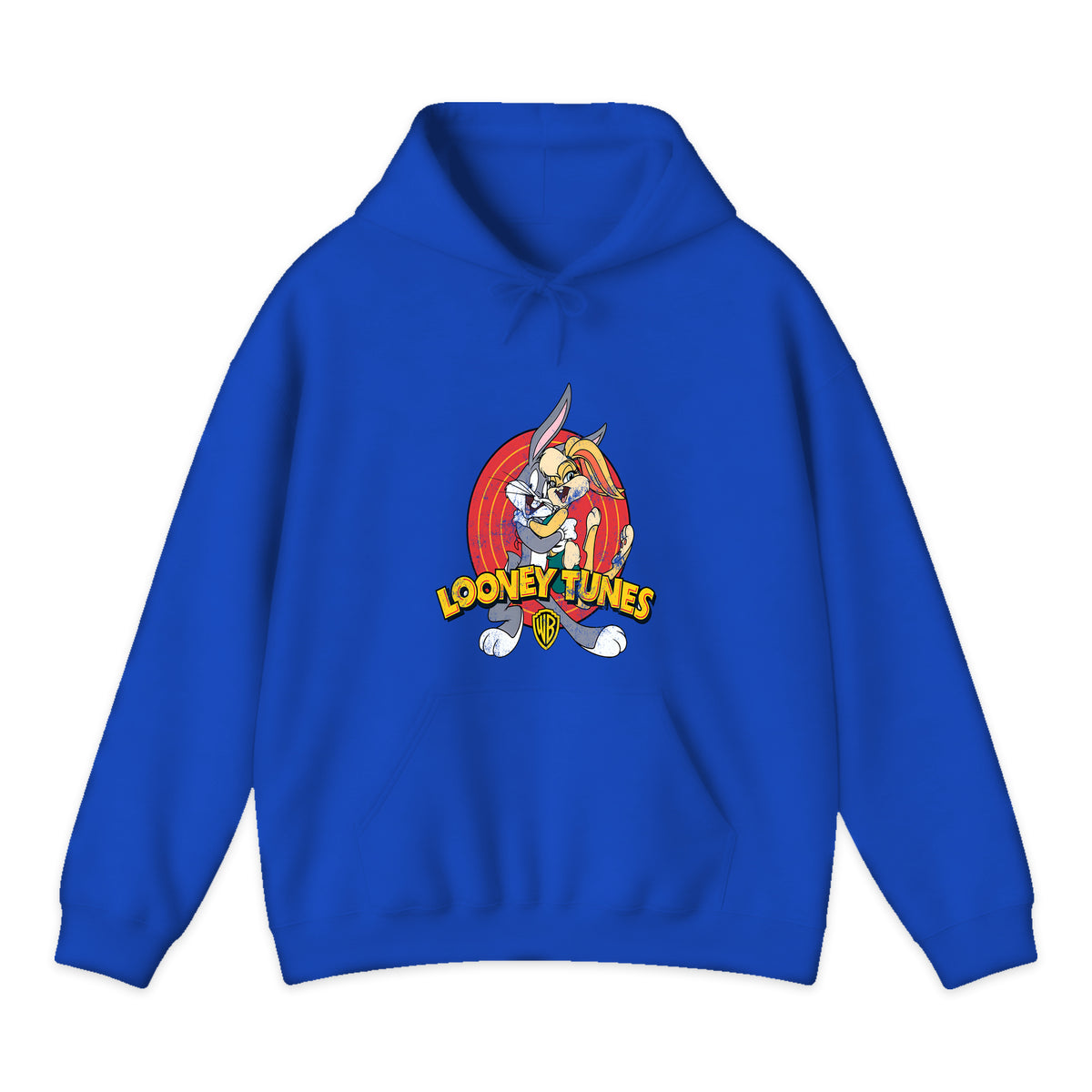 Looney Tunes Bugs and Lola Hoodie in Royal Blue
