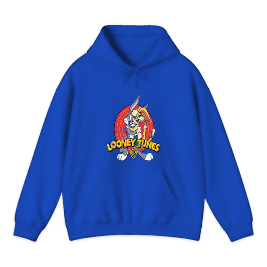 Looney Tunes Bugs and Lola Hoodie in Royal Blue