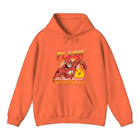 The Flash Central City Varsity Hoodie in Orange