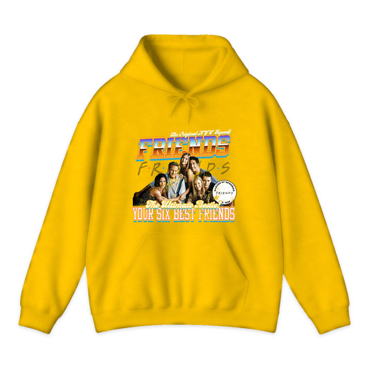 Friends Cast Varsity Hoodie in Golden Yellow