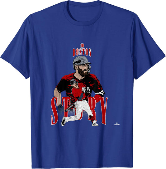 Trevor Story | Boston Baseball Players | MLBTSY3002 T-Shirt