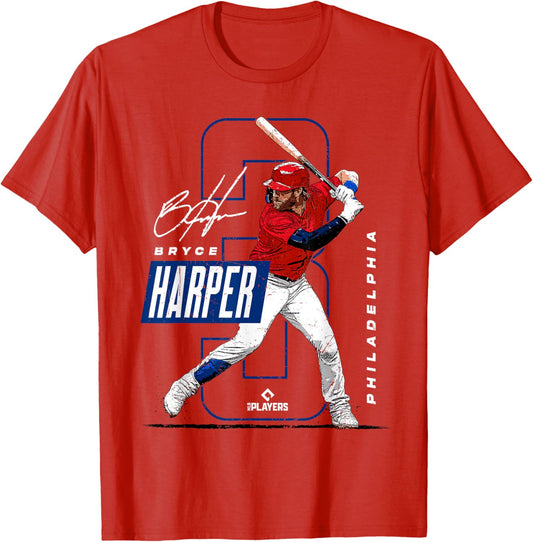 Bryce Harper | Philadelphia MLB Players | MLBHARP3004 T-Shirt