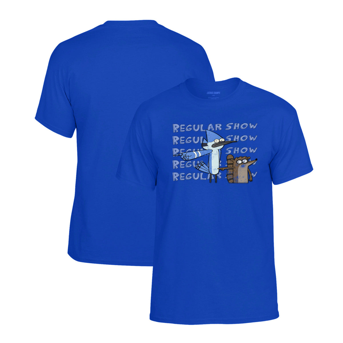 Regular Show T-Shirt in Royal Blue