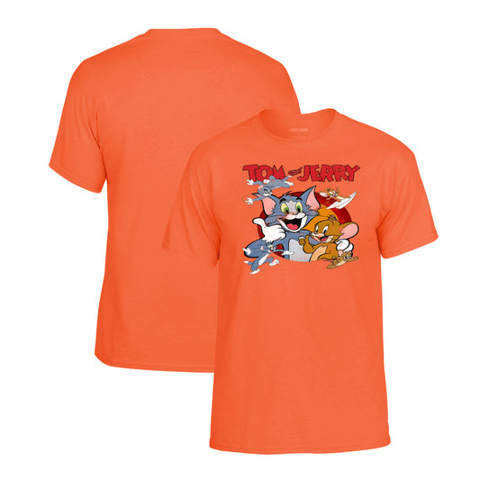 Tom and Jerry T-Shirt in Orange