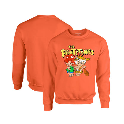 The Flintstones Fred and Barney Crewneck Sweatshirt