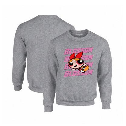 Powerpuff Girls Crewneck Sweatshirt in Graphite Heather